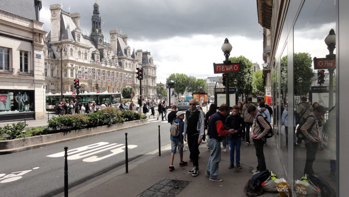 l'hôtel de ville de Paris