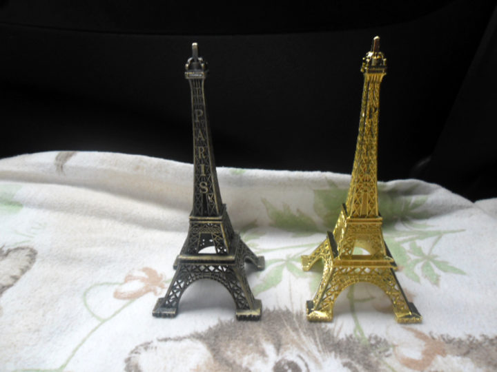 les tours Eiffel pour Antoine et Théo