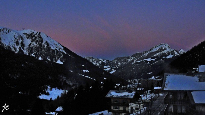 les couleurs de l'aurore