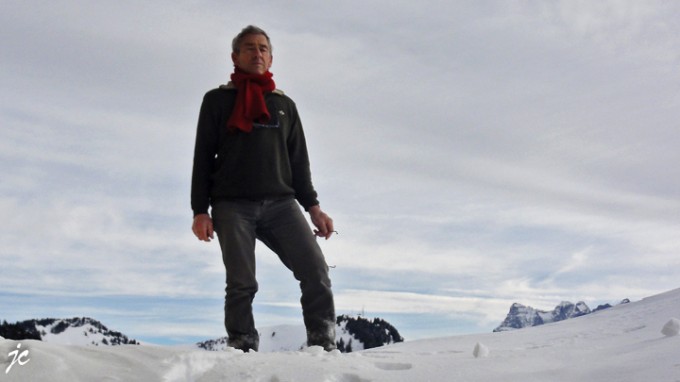 JC à l'alpage du Mouet