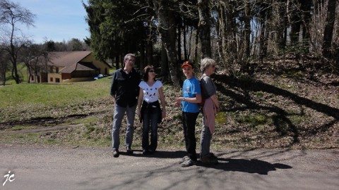 Serge, Magali, Théo et Simone