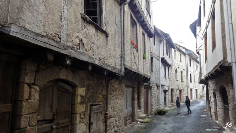 les maisons à encorbellement