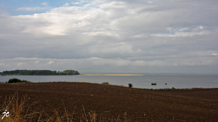 une vue sur Torø Vig (l'anse de Torø)