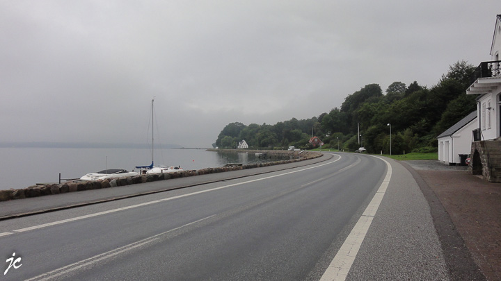 la route de la côte danoise