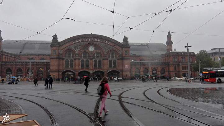 la gare de Brême (Bremen)