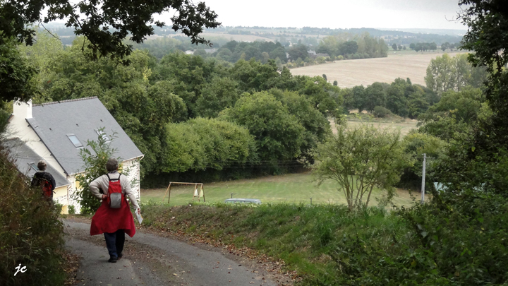 en montagne, le massif armoricain
