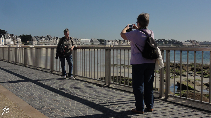 la séance photo à Quiberon