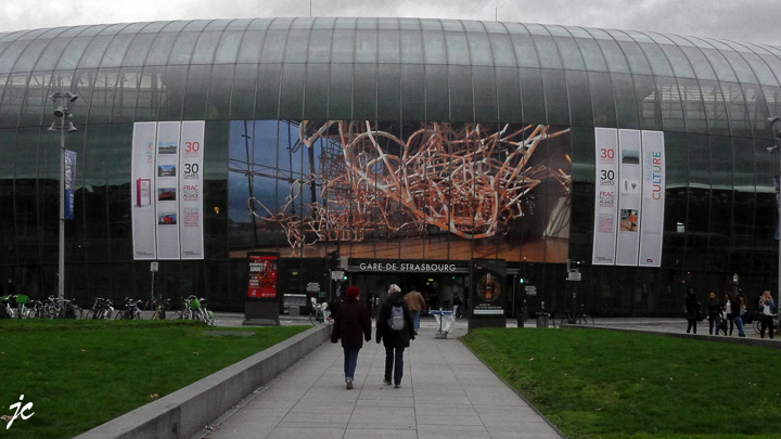 la gare de Strasbourg