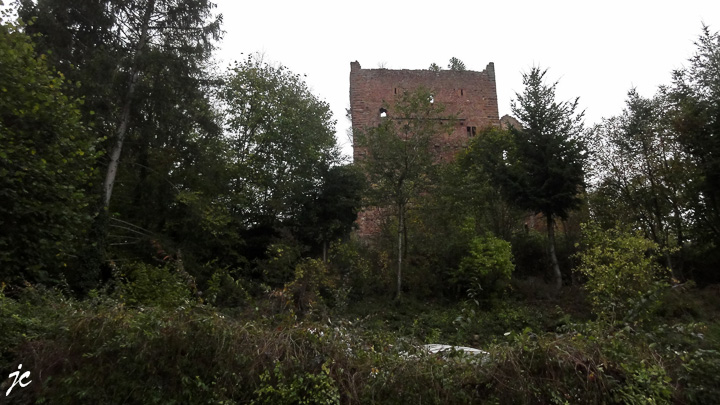 la ruine du château de Lutzelburg