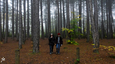 Simone et Ghislaine en route pour le Landsberg