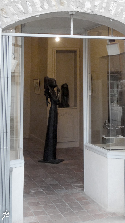 "Le Silence" un bronze de François Brochet