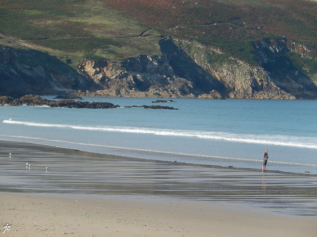 la plage de la baie des Trépassés