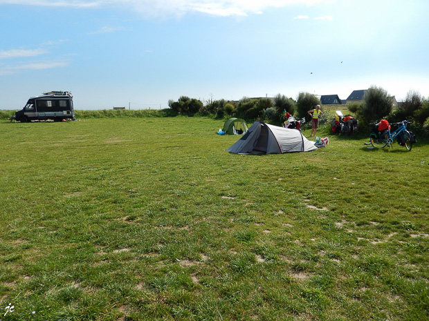 sur le camping municipal de Plovan