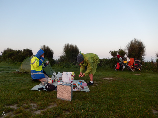 sur le camping municipal de Plovan