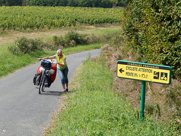 sur La Loire à Vélo