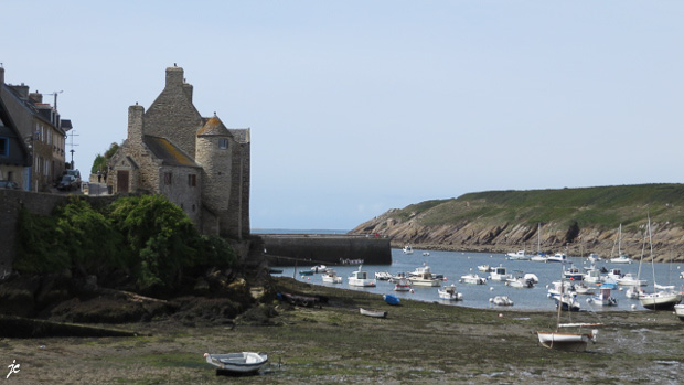 la maison des Anglais, sur le port du Conquet