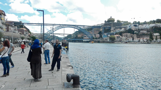 le pont Luis I sur le Douro à Porto