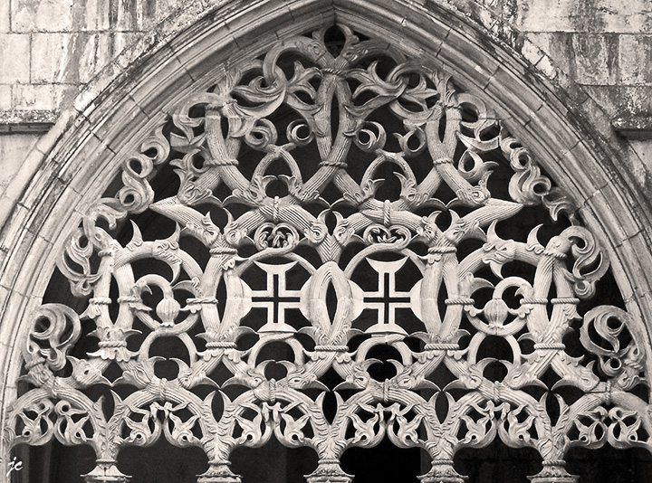 la dentelle de pierre au Mosteiro de Batalha