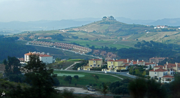 en route pour Sintra, vu du bus