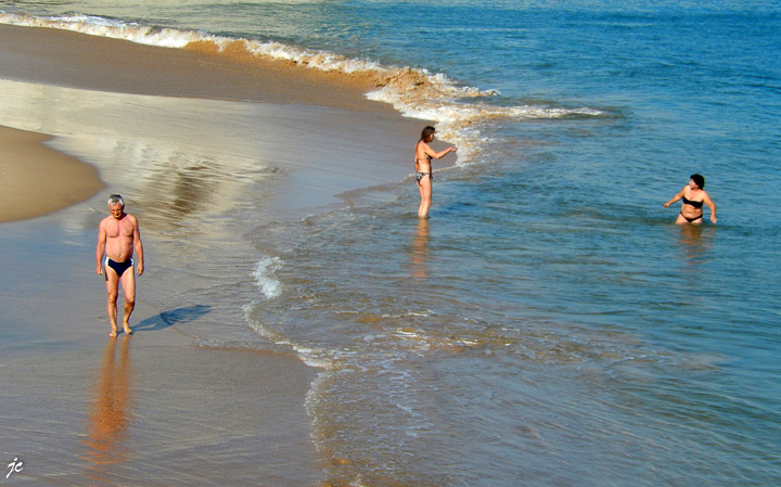 la plage à Cascais