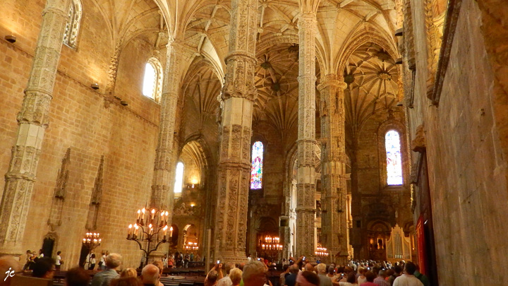 dans le Mosteiro dos Jerónimos, de style manuélin