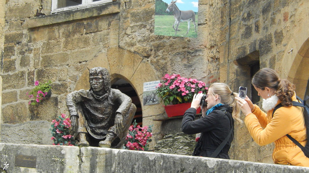 le modèle et les photographes