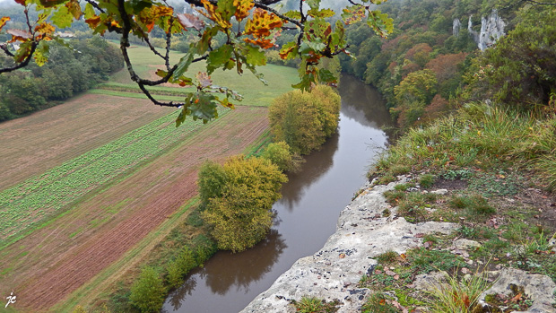 la Vézère sur la boucle des 7 tours