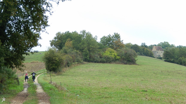 Simone et Ghislaine sur la boucle de la Gissonie