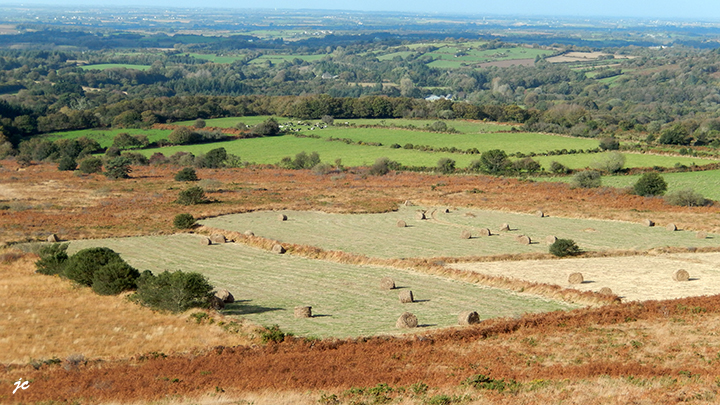 arrêt photo dans les Monts d'Arrée