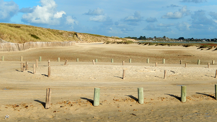 arrivée à l'anse du Kernic