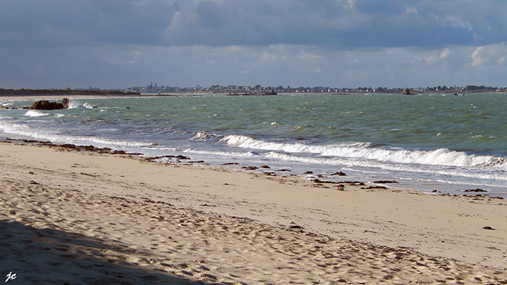 la plage près de Plouescat