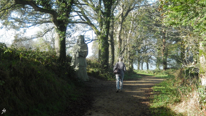 la vallée des saints à Carnoët