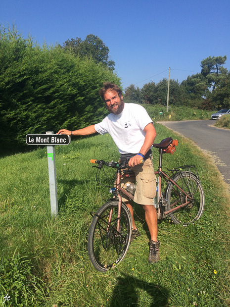 Fabio au Mont Blanc à Saint Georges des sept Voies