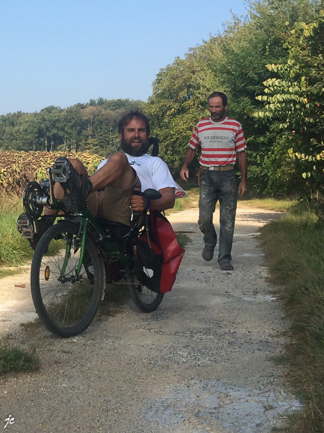 Fabio et Thierry à Saint Pierre en Vaux