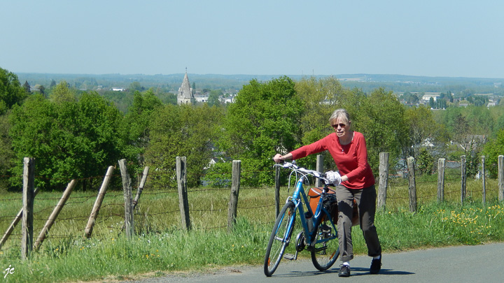au dessus de Saint Rémy la Varenne