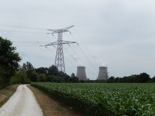 la centrale nucléaire de Belleville sur Loire