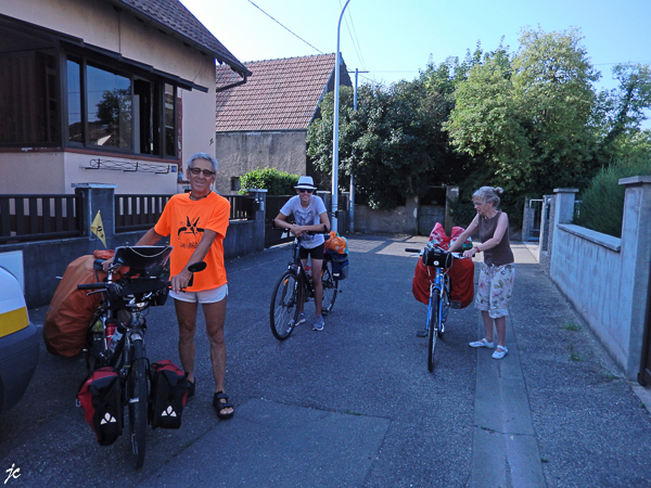 le retour en compagnie de Théo et mamie