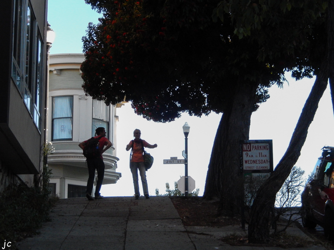 Simone et Cyril à San Francisco