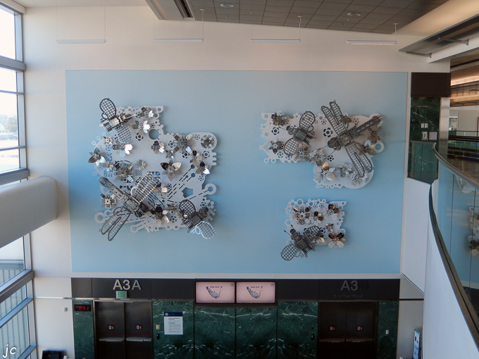 à l'aéroport de San Francisco