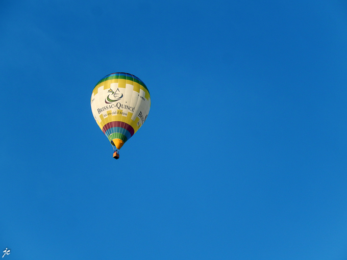 la montgolfière à Gennes