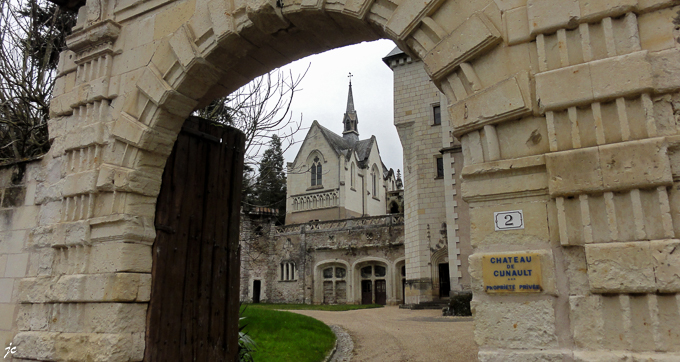 la chapelle du château de Cunault