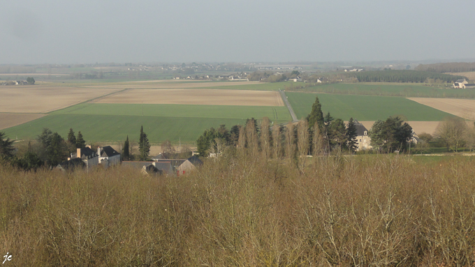 la vue de la tour Beauregard