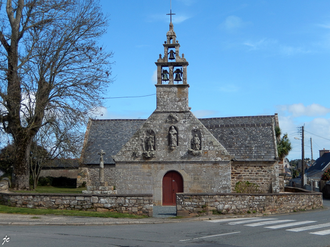 la chapelle de Perros Hamon (la rando "sur les pas des islandais