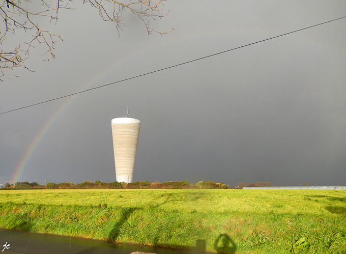 le château d'eau près du gîte