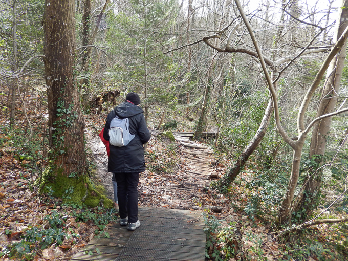 Simone et Ghislaine sur la rando du Circuit de Loguivy de la Mer