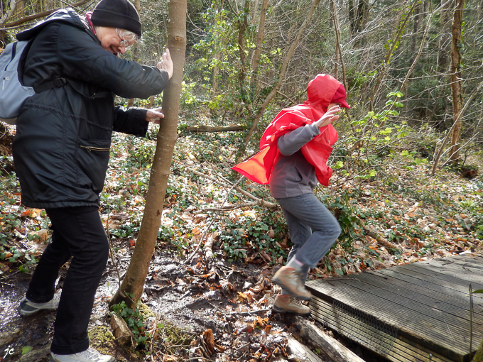 Simone et Ghislaine sur la rando du Circuit de Loguivy de la Mer