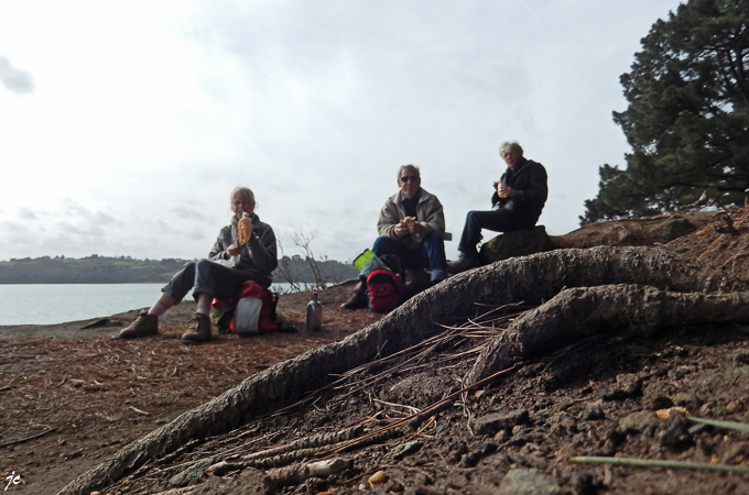 le pique nique à la pointe de Guilben