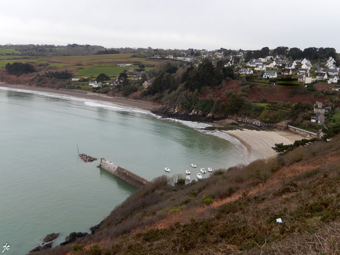 sur le GR34 vers Bréhec