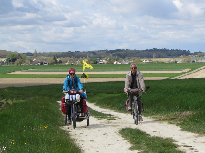 Katy et Jean-Claude vers Cumeray