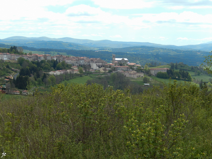 Pradelles, le terminus de l'étape